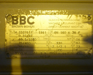 Bbc Brown Boveri Motor Kapcsolasi Rajz