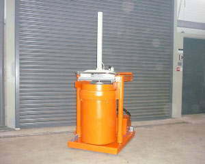 Orwak 5030 waste compactor refurbished - Duotek Surplus Machinery